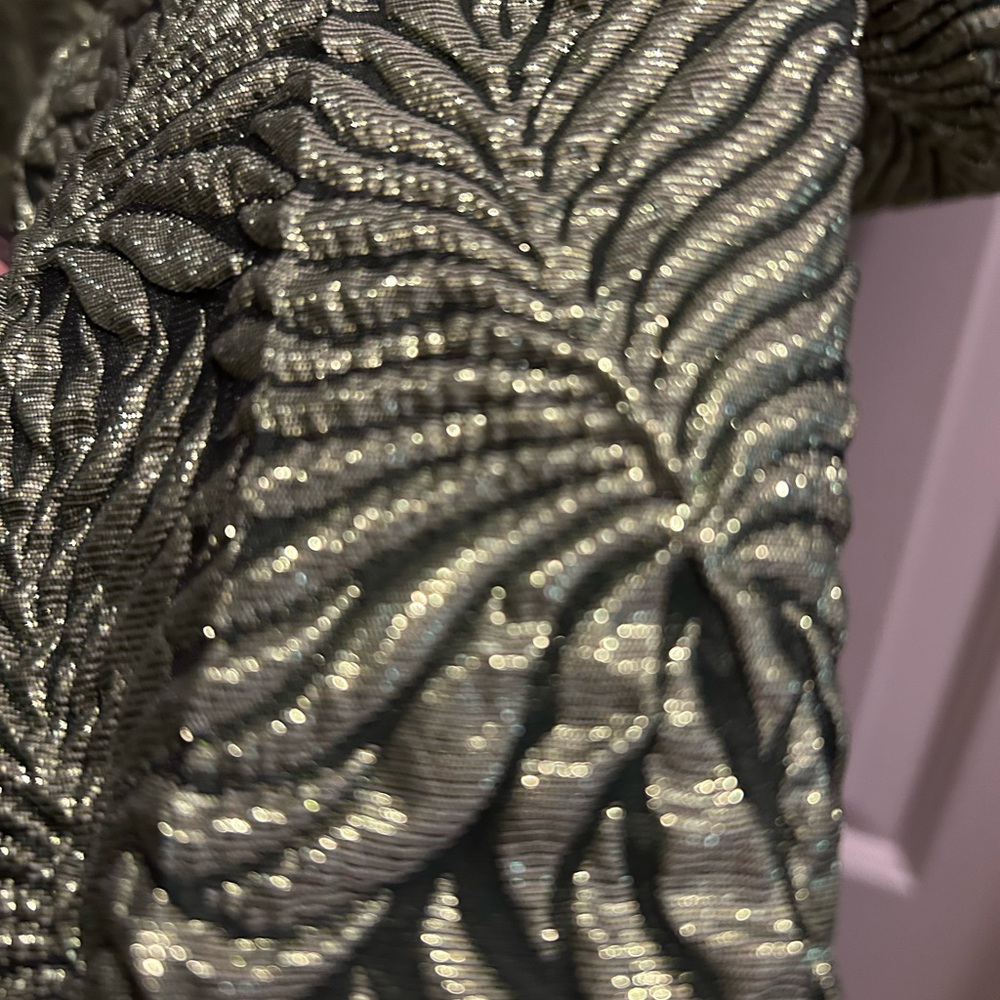 Christian Pellazzari Metallic Patterned Trousers - image 5